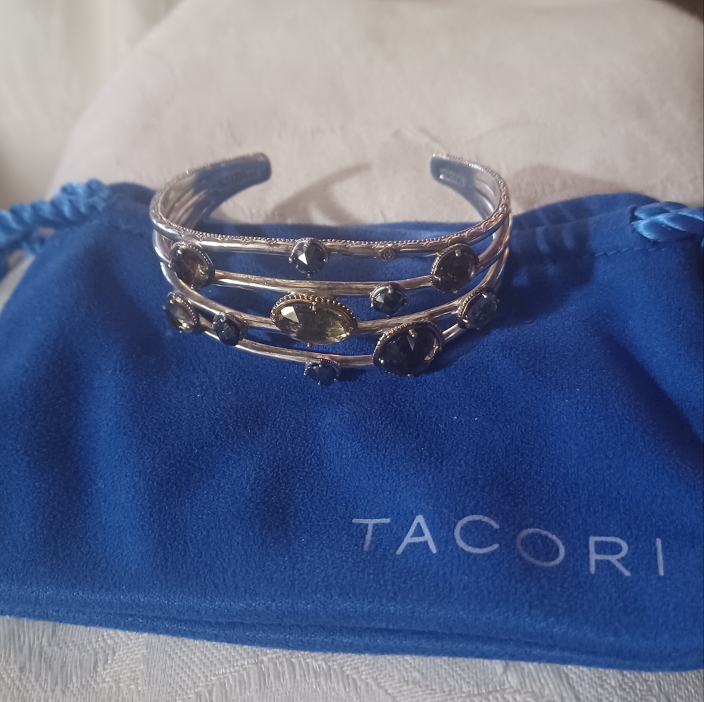 Tacori Midnight Sun Cuff Bracelet, SS & 18k